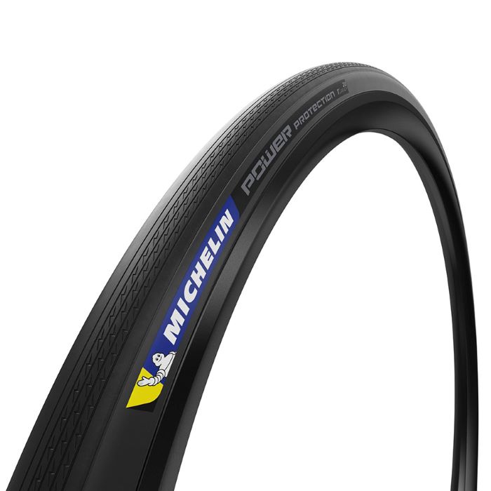 Michelin, Power Protection, Pneu de route, 700x28C, Pliable, Tubeless Ready, MAGI-X, Noir