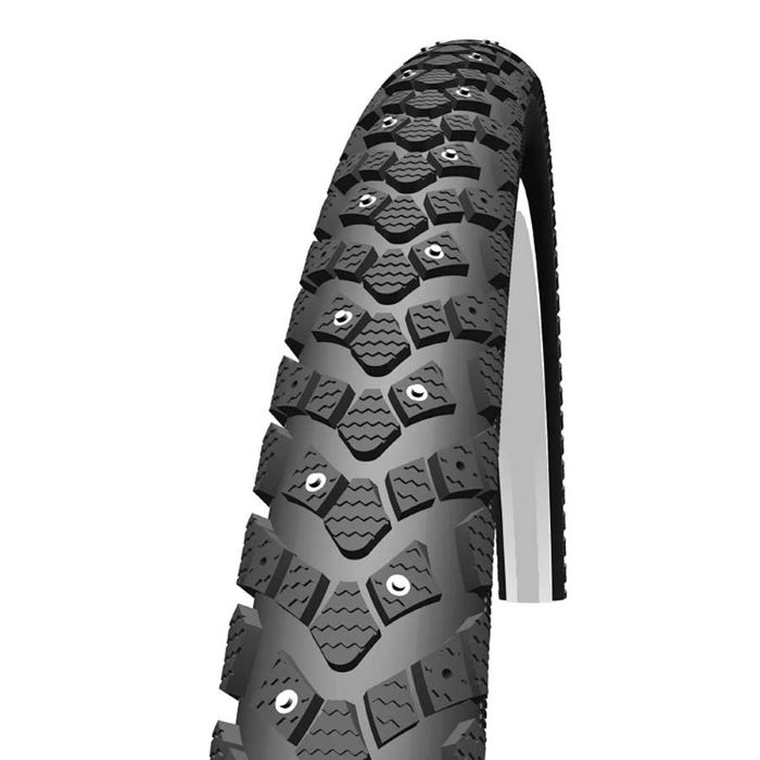 Schwalbe, Winter, Pneu, 26''x1.75, Rigide, Tringle, Winter, KevlarGuard, Reflex, 50TPI, Noir
