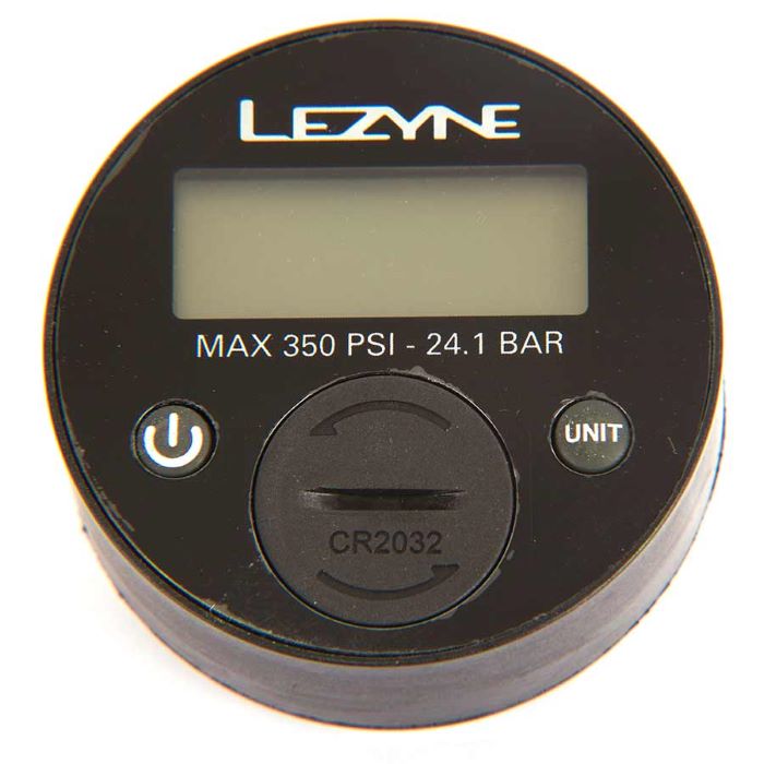Lezyne, Manomètre pour pompe à pied, Numérique, 2.5po, 350psi
